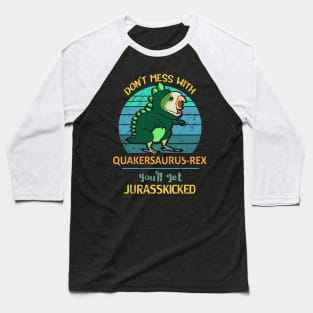 Jurasskicked Green Monk Parakeet Baseball T-Shirt